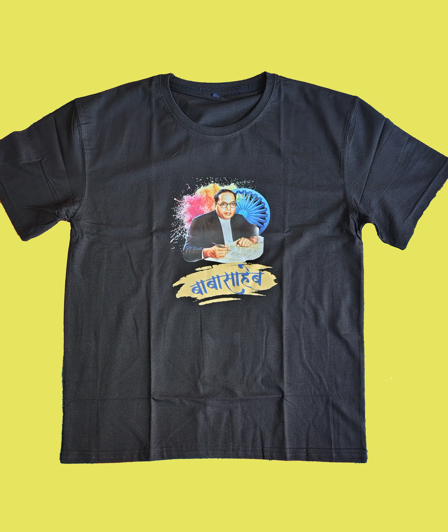 Dr Br Ambedkar Black Tshirt