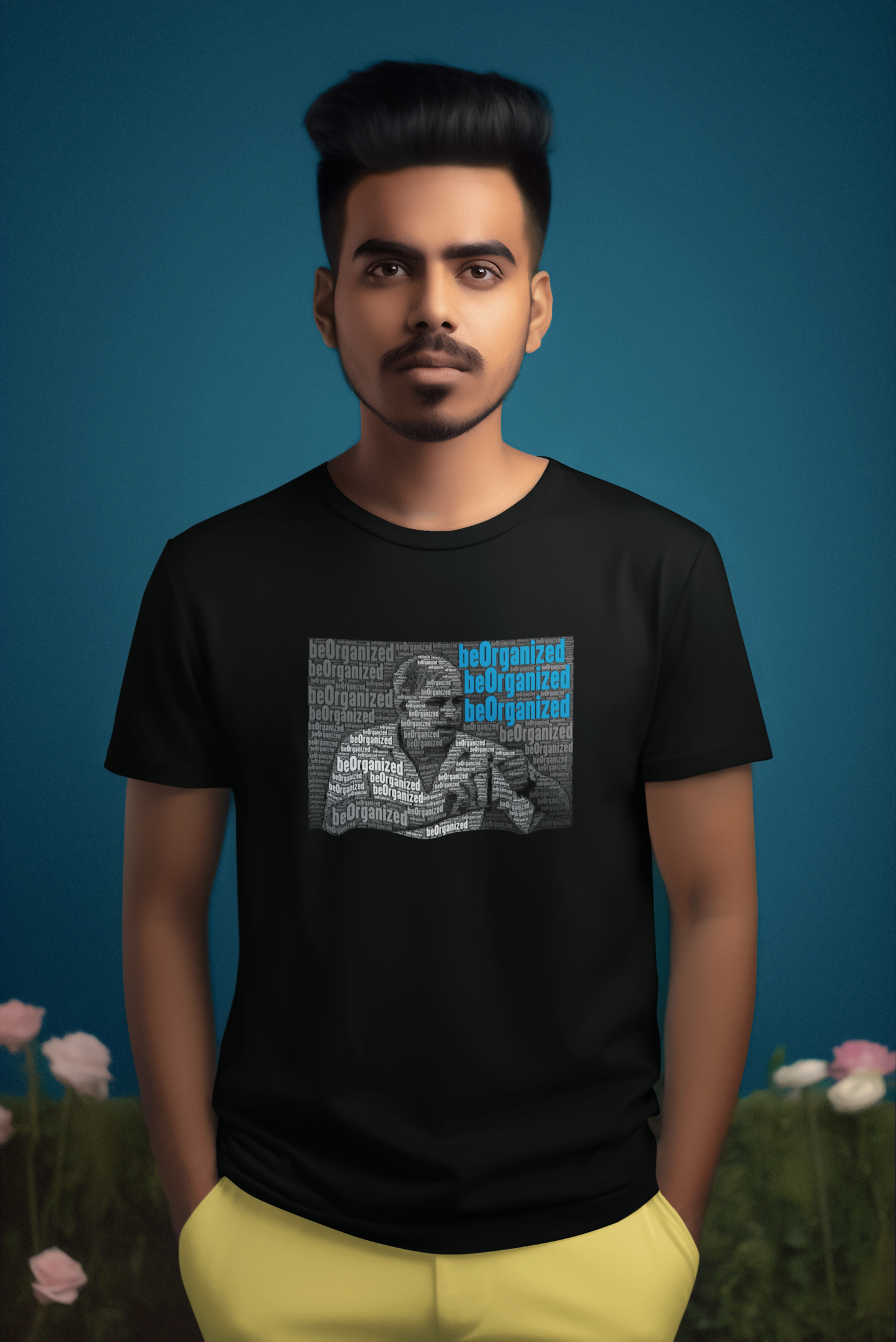 Sahab Kanshiram Be Organized Tshirt