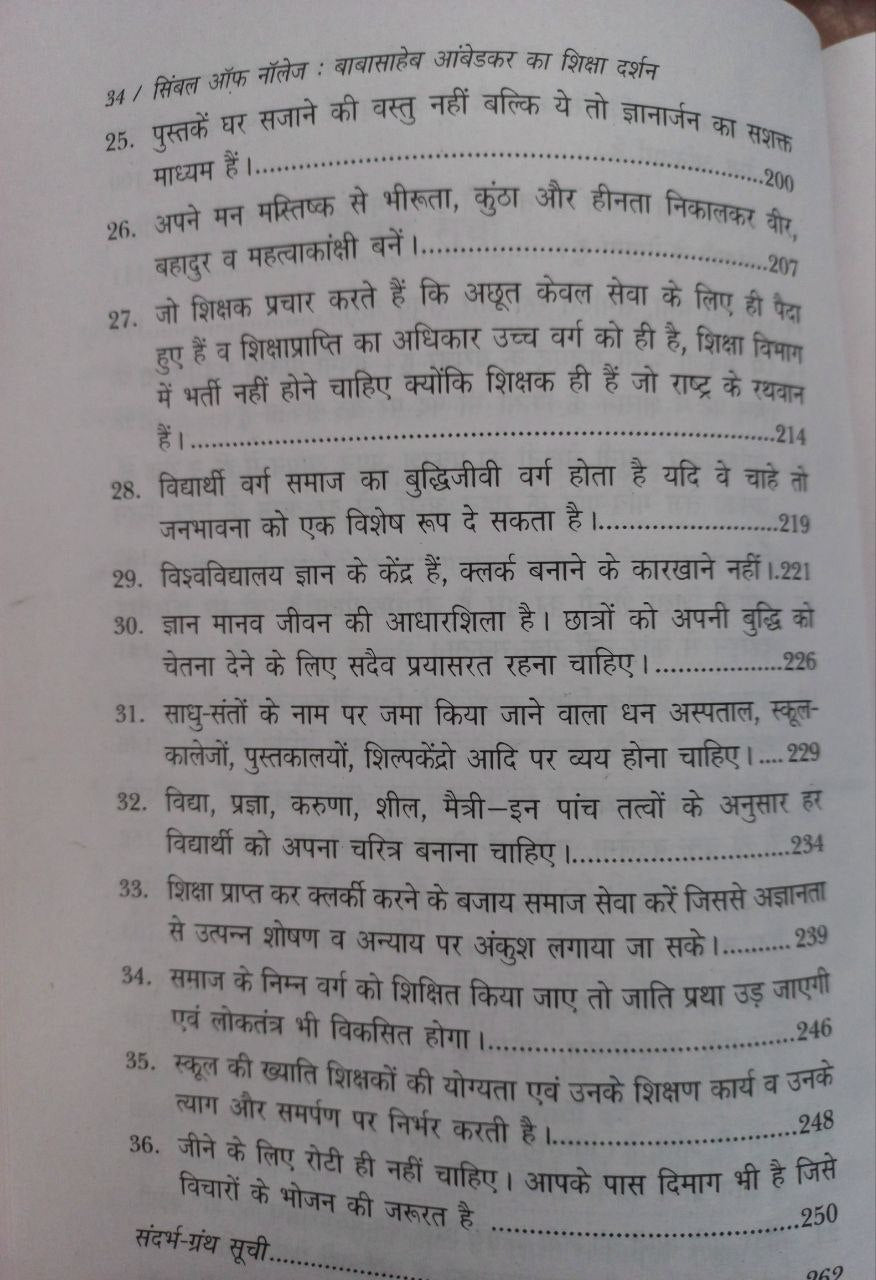 Baba Saheb Dr. Ambedkar Ka Siksha Darshan