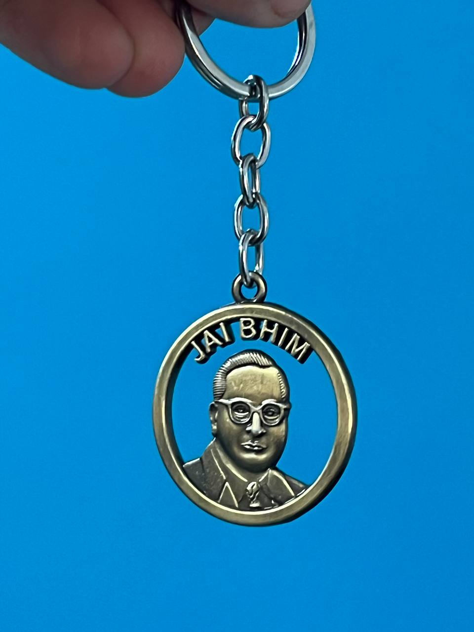 Dr Ambedkar Premium Metal Keychain