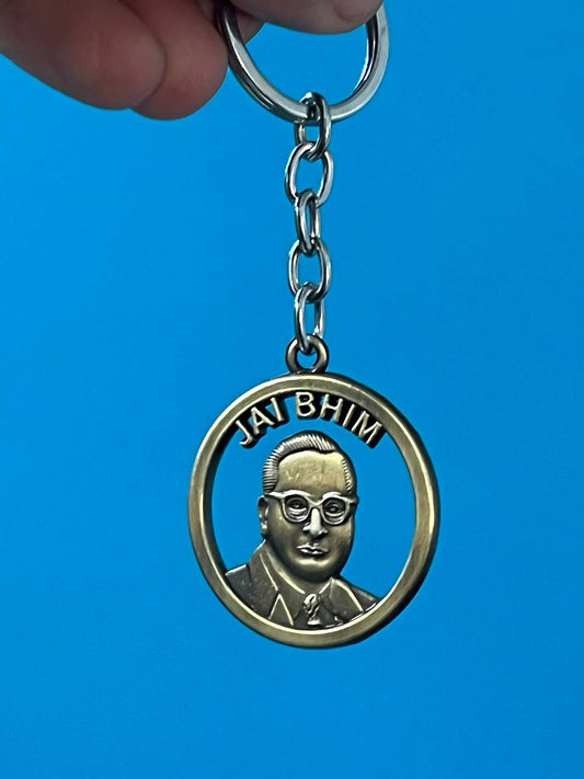 Dr Ambedkar Premium Metal Keychain