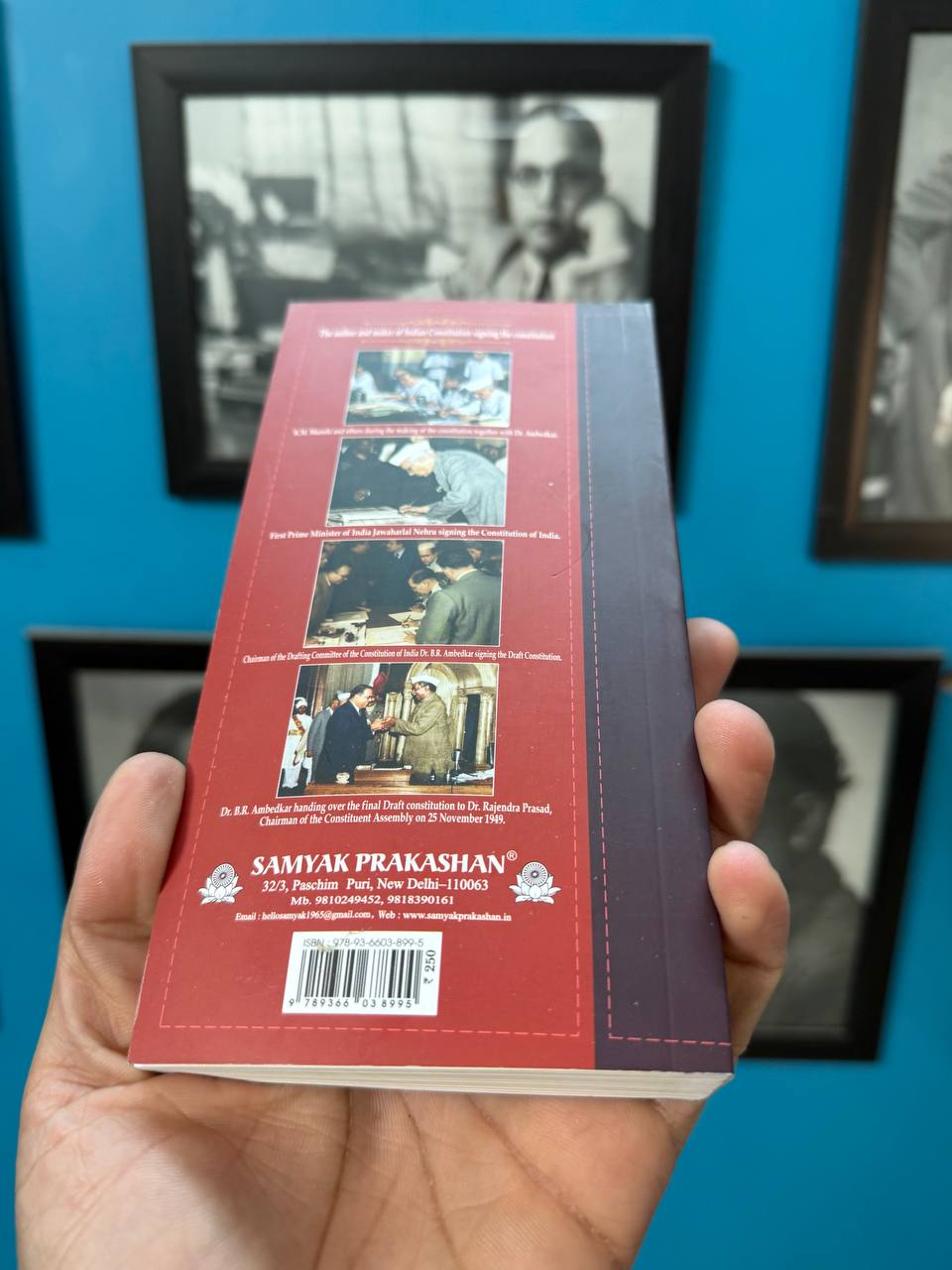 BHARAT KA SAMVIDHAN RED (ENGLISH)