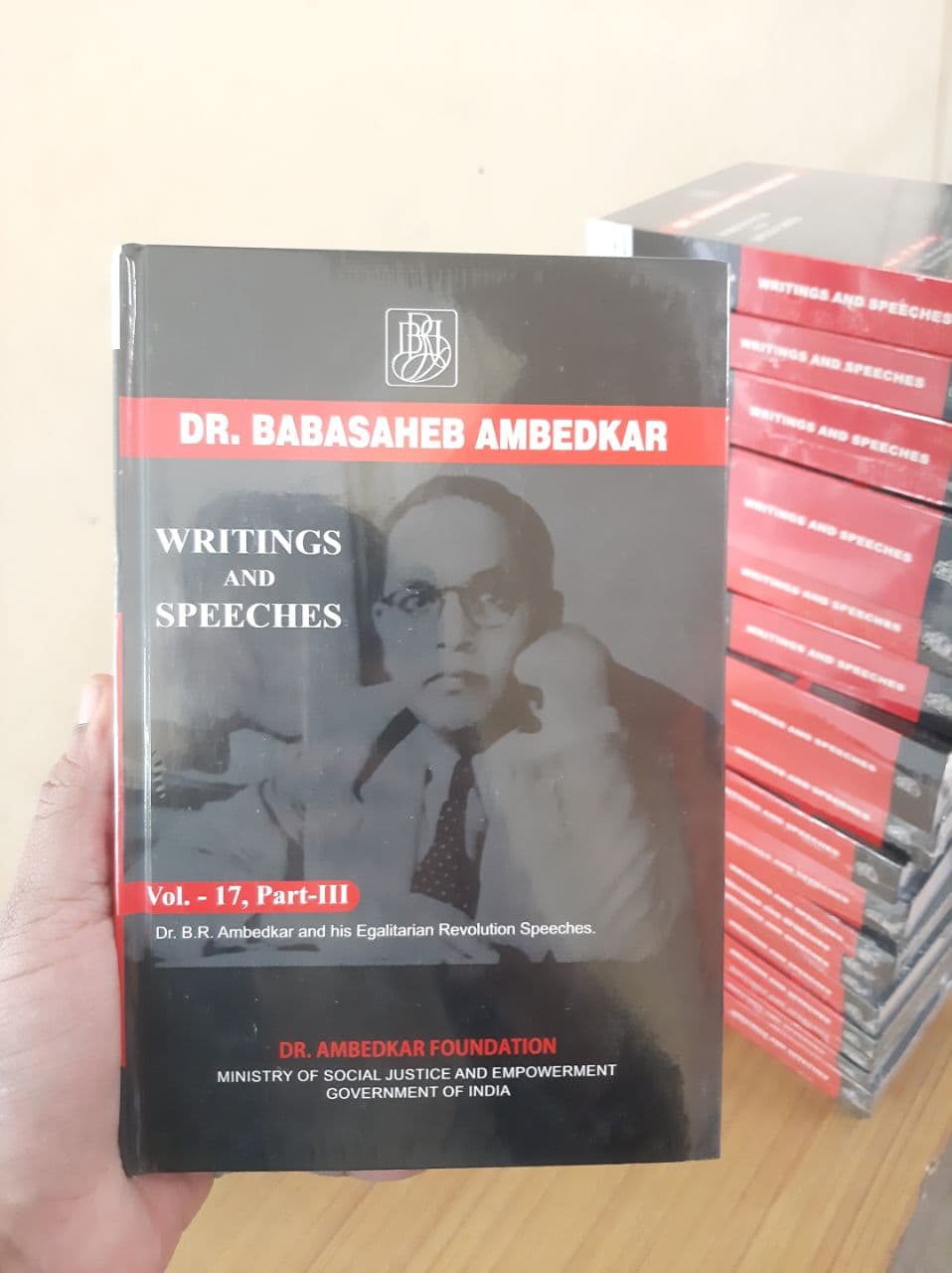 Dr Babasaheb Ambedkar Writings and Speeches Volumes:1 -17 (English - Hardcover)