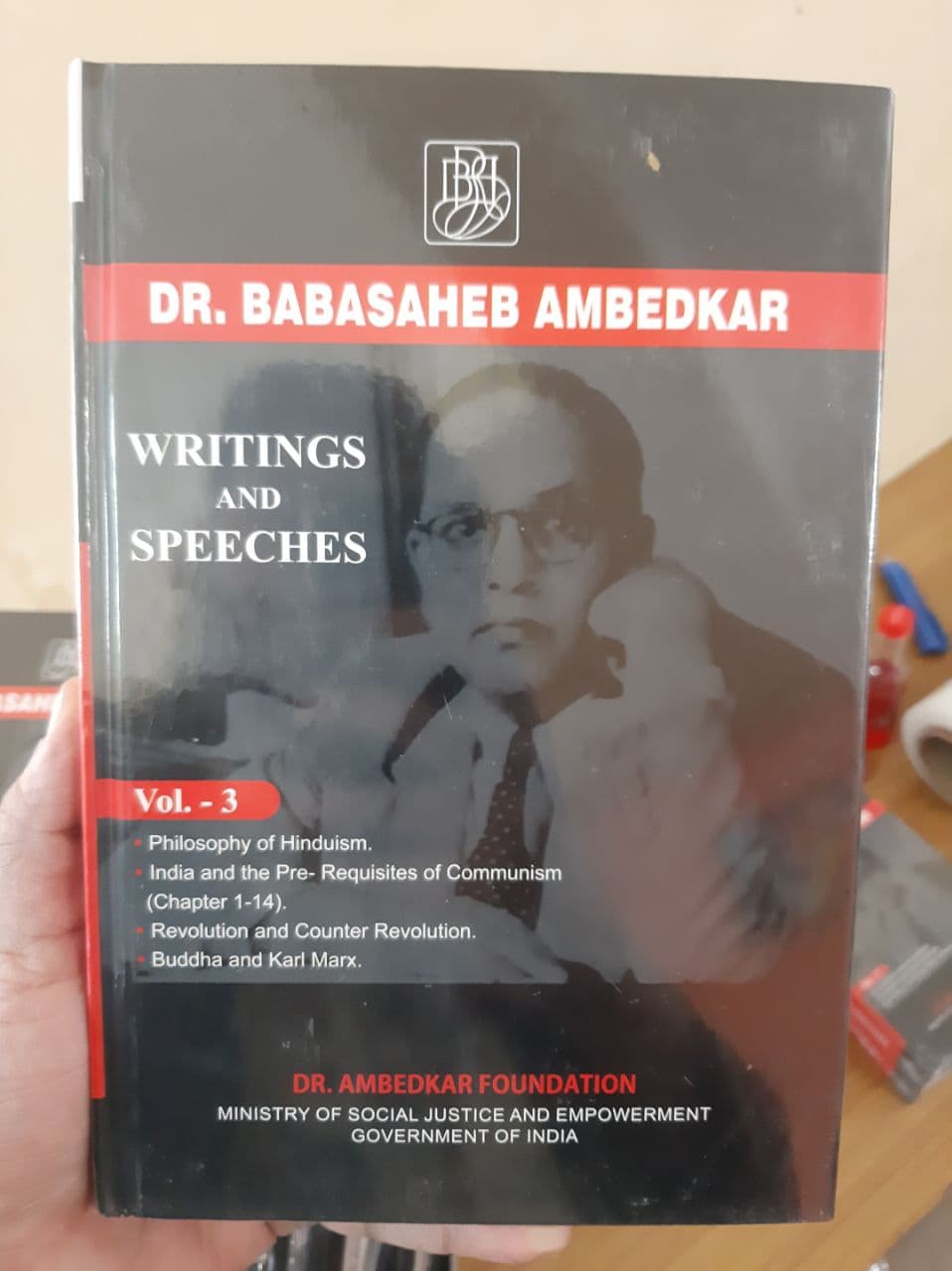 Dr Babasaheb Ambedkar Writings and Speeches Volumes:1 -17 (English - Hardcover)