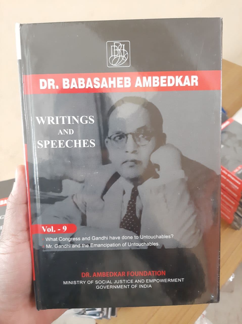 Dr Babasaheb Ambedkar Writings and Speeches Volumes:1 -17 (English - Hardcover)