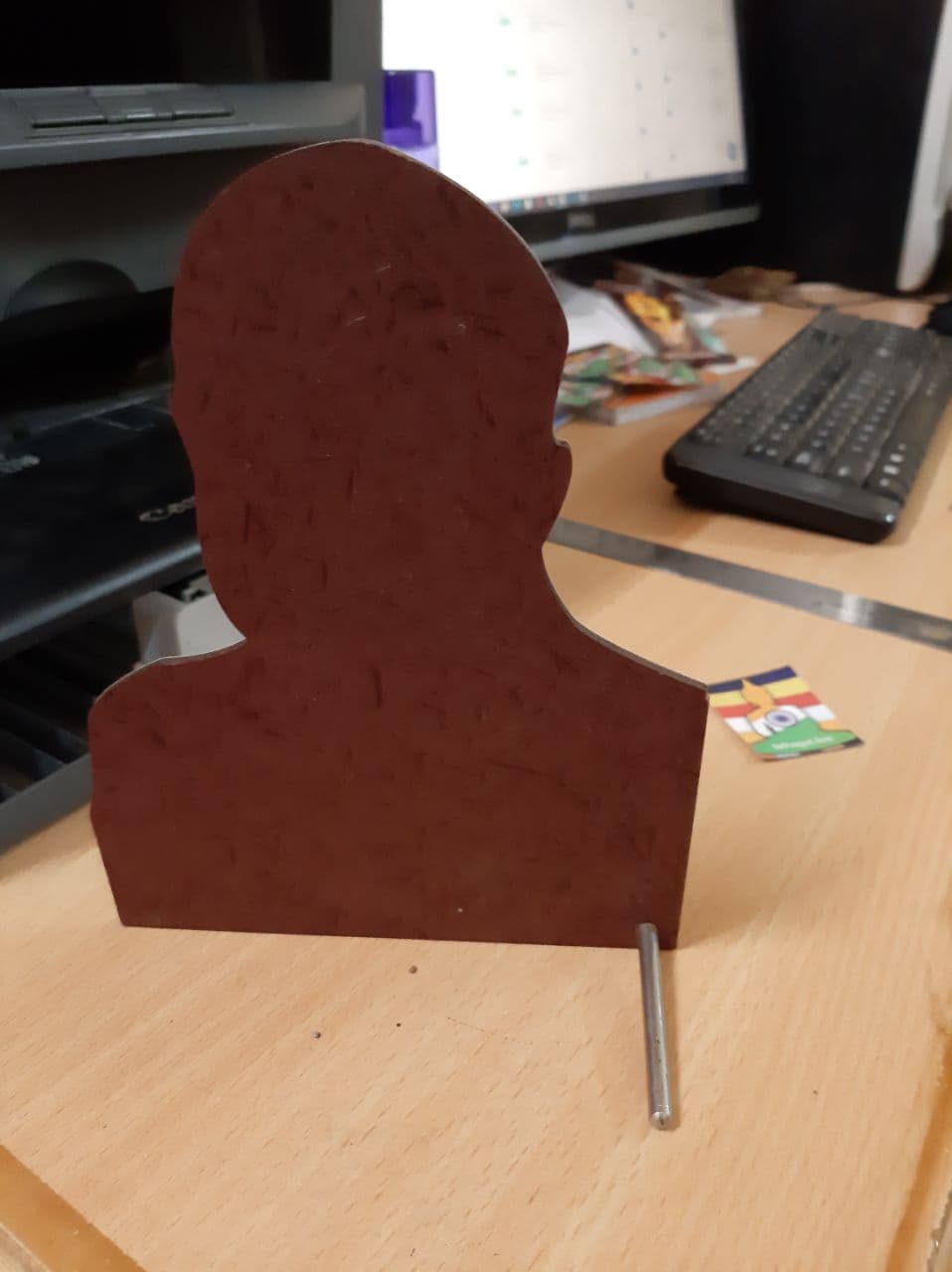 Dr BabaSaheb Ambedkar Desk CutOut (7 X 5.5 Inc)
