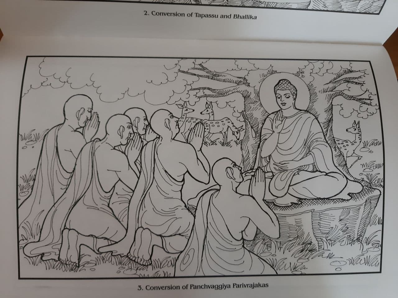 Buddha Coloring Book For Children (Landscape)