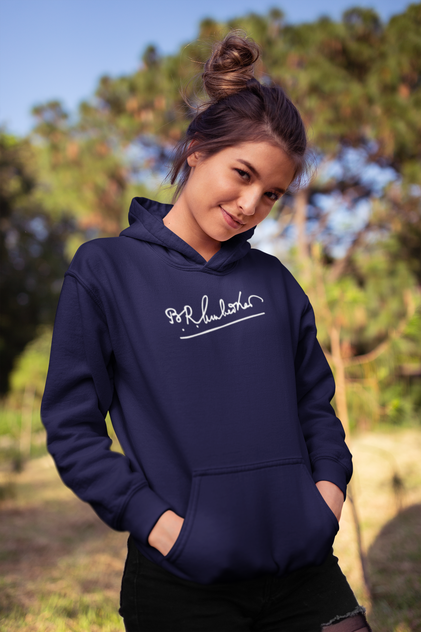 Dr Ambedkar Signature Hoodie
