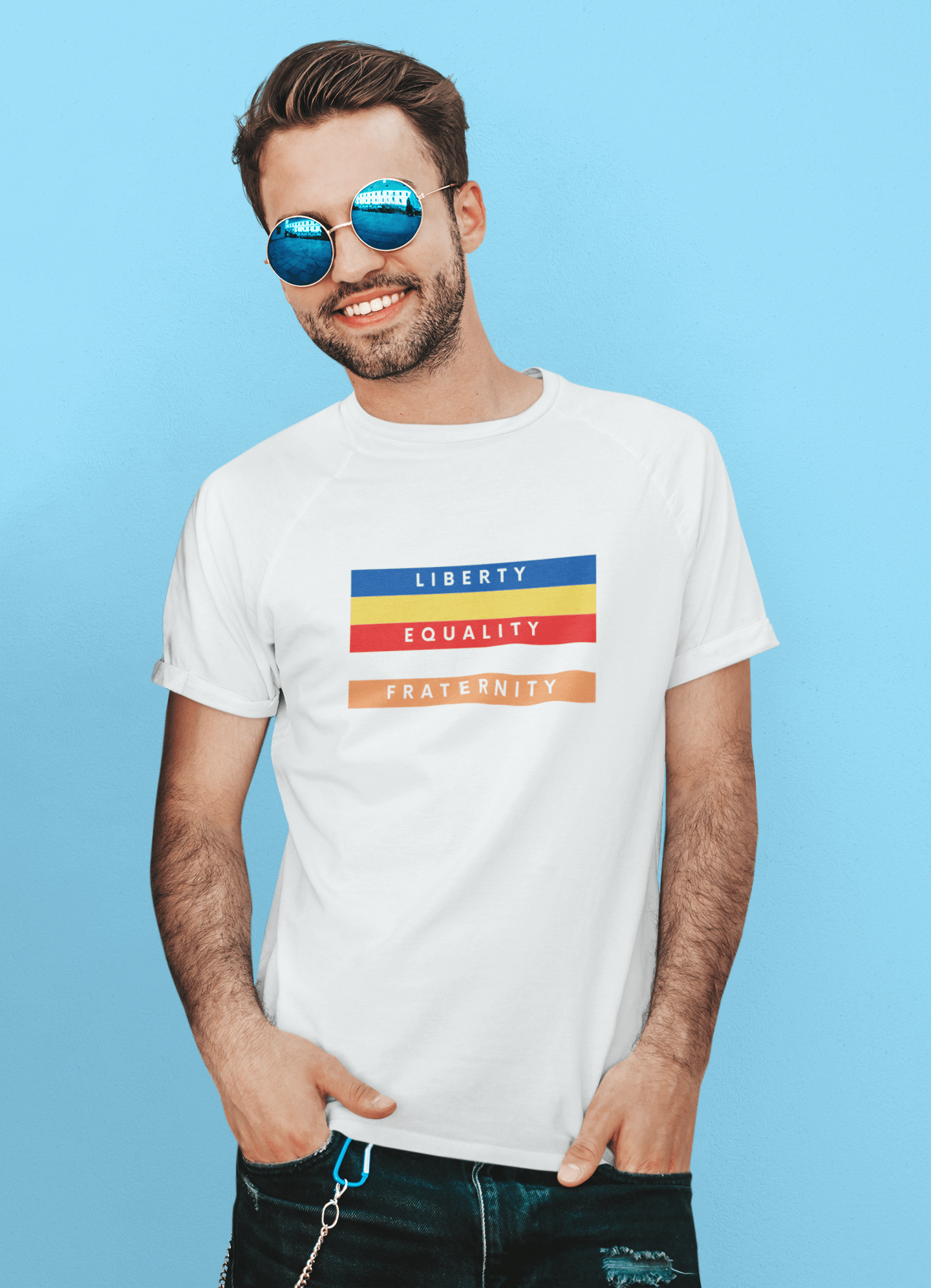 Liberty and Equality Fraternity T-Shirt