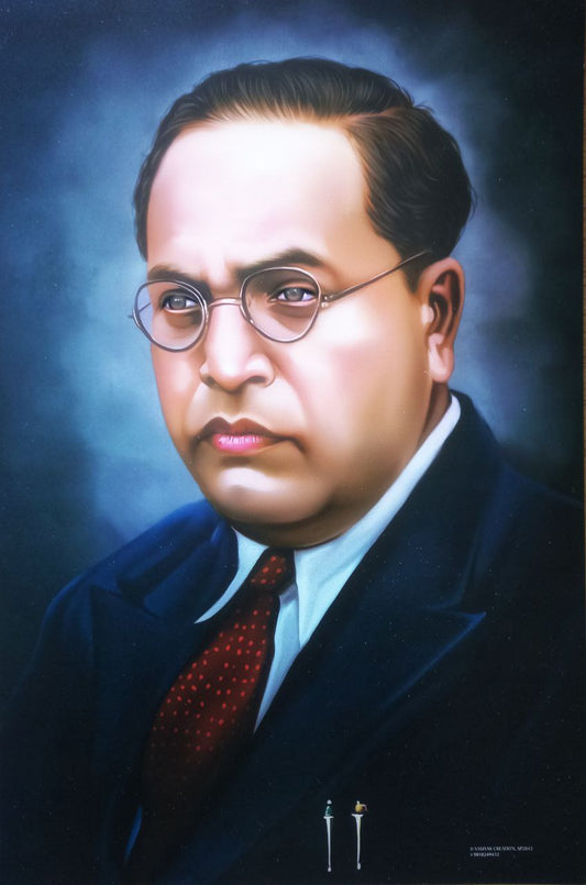 Dr Babasaheb Ambedkar Poster(Pack of 2)