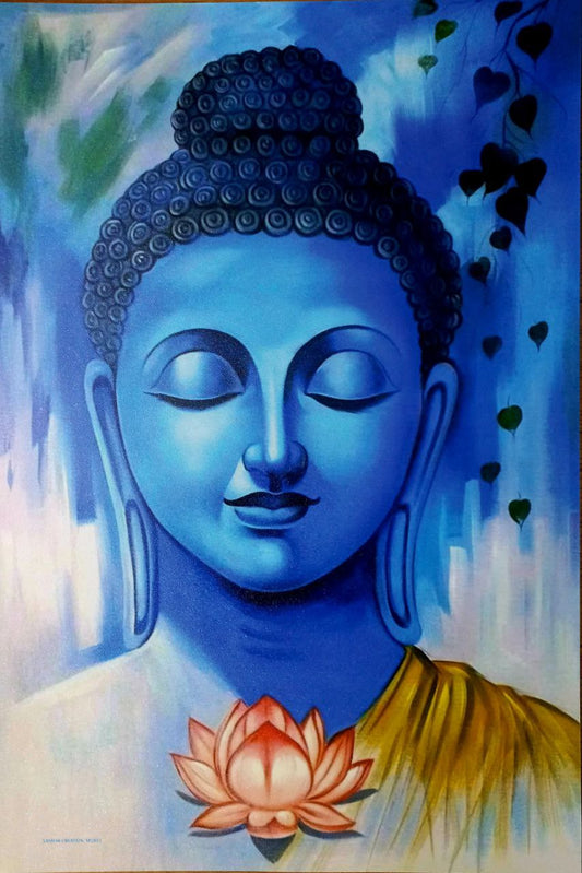 Blue Buddha Poster (Pack of 2)