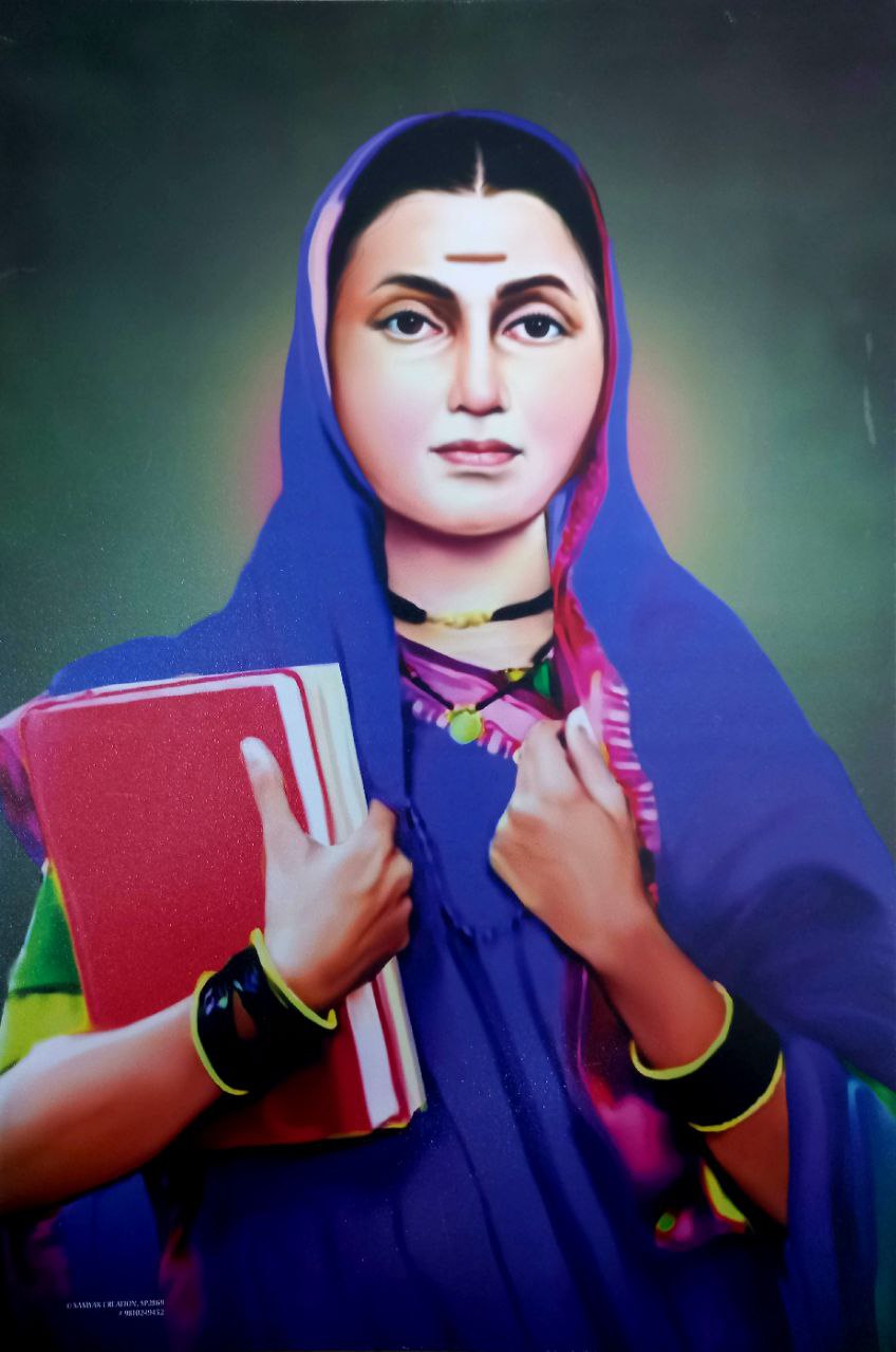 Savitri Bai Phule Poster Pack of 2 (Sp2869) Tathagat LIVE