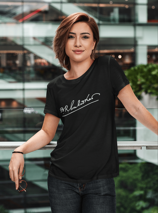 Signature of Babasaheb Women T-Shirt