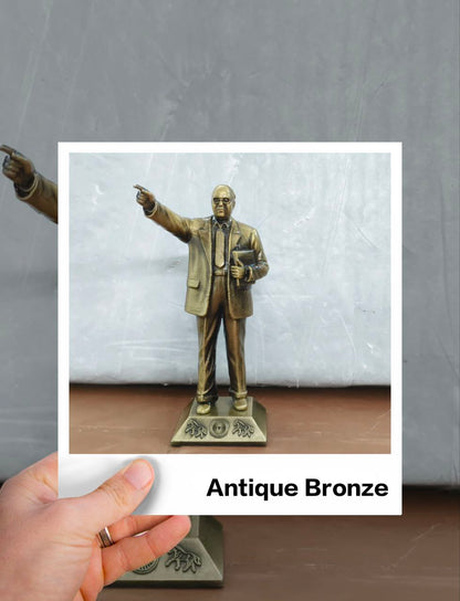 DR.BR.AMBEDKAR PREMIUM HEAVY METAL STATUE  10CM