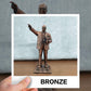 DR.BR.AMBEDKAR PREMIUM HEAVY METAL STATUE  10CM
