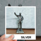 DR.BR.AMBEDKAR PREMIUM HEAVY METAL STATUE  10CM