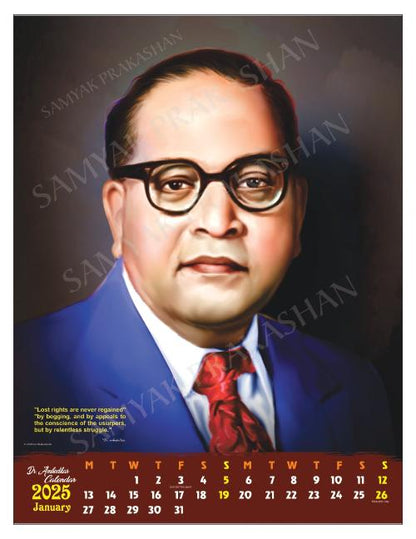 Dr. Ambedkar Calendar 2025 (PRE- Booking)