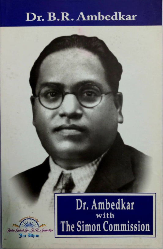 Dr Ambedkar with The Simon Commission (Engish)