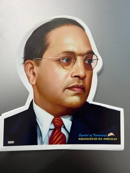 Dr Ambedkar HD Photo Sticker (10 piece)