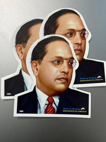 Dr Ambedkar HD Photo Sticker (10 piece)