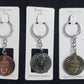 Gautam Buddha & Dr Ambedkar Premium metal Keychain