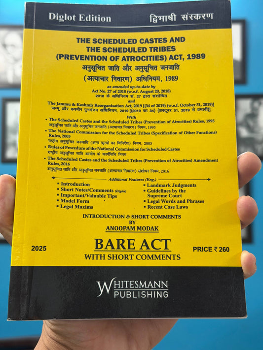 The Scheduled Castes and the Scheduled Tribes (Prevention of Atrocities) Act, 1989