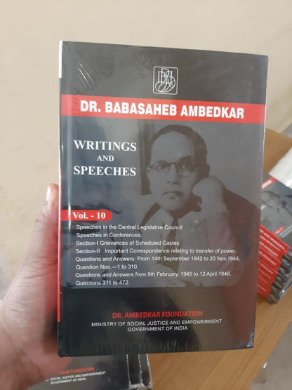 Dr Babasaheb Ambedkar Writings and Speeches Volumes:1 -17 (English - Hardcover)