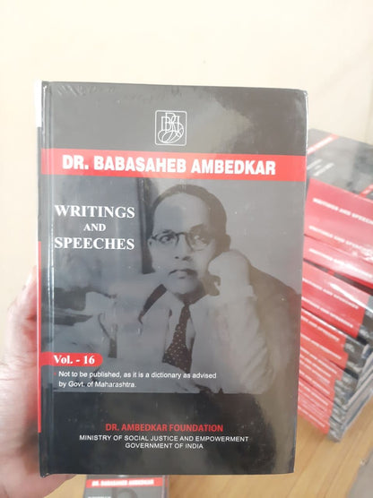 Dr Babasaheb Ambedkar Writings and Speeches Volumes:1 -17 (English - Hardcover)