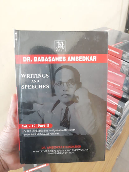 Dr Babasaheb Ambedkar Writings and Speeches Volumes:1 -17 (English - Hardcover)