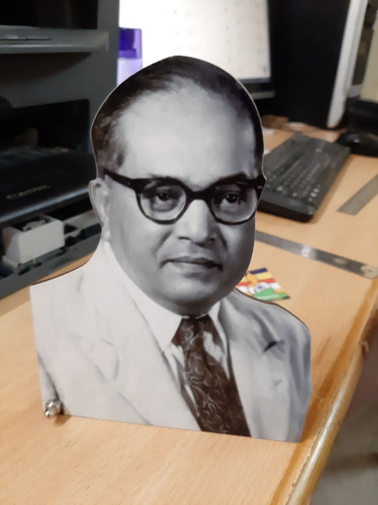 Dr BabaSaheb Ambedkar Desk CutOut (7 X 5.5 Inc)