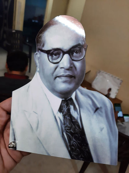 Dr BabaSaheb Ambedkar Desk CutOut (7 X 5.5 Inc)