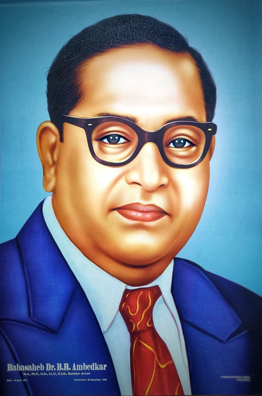Dr Babasaheb Ambedkar Poster(Pack of 2)