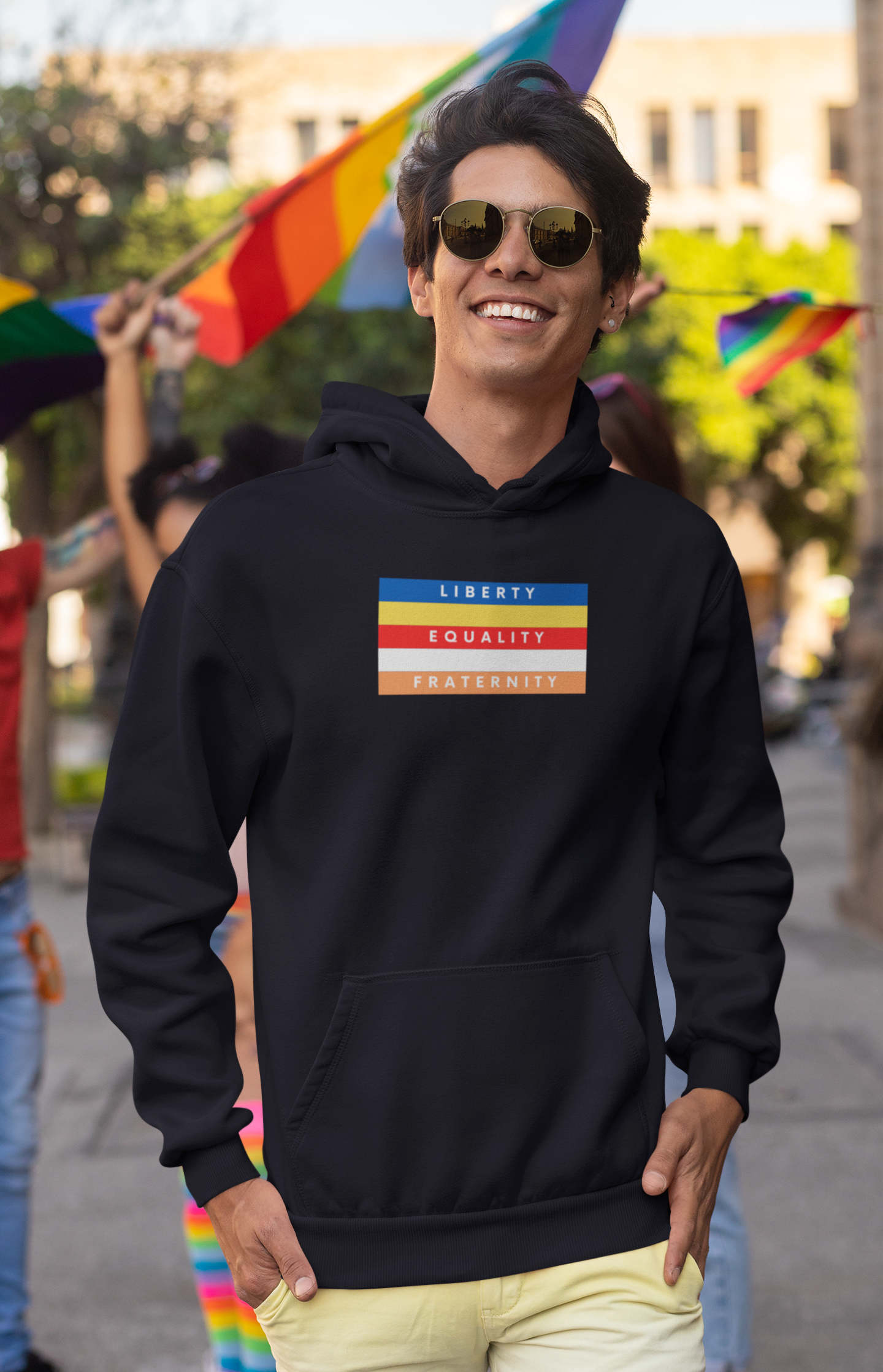 Liberty and Equality Fraternity Hoodie