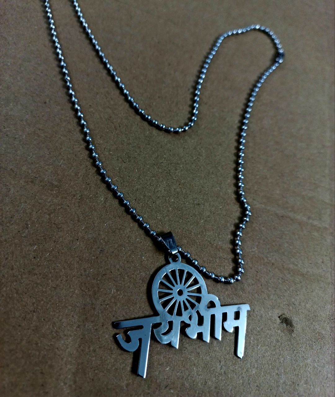 Jai Bhim Pendant With Chain